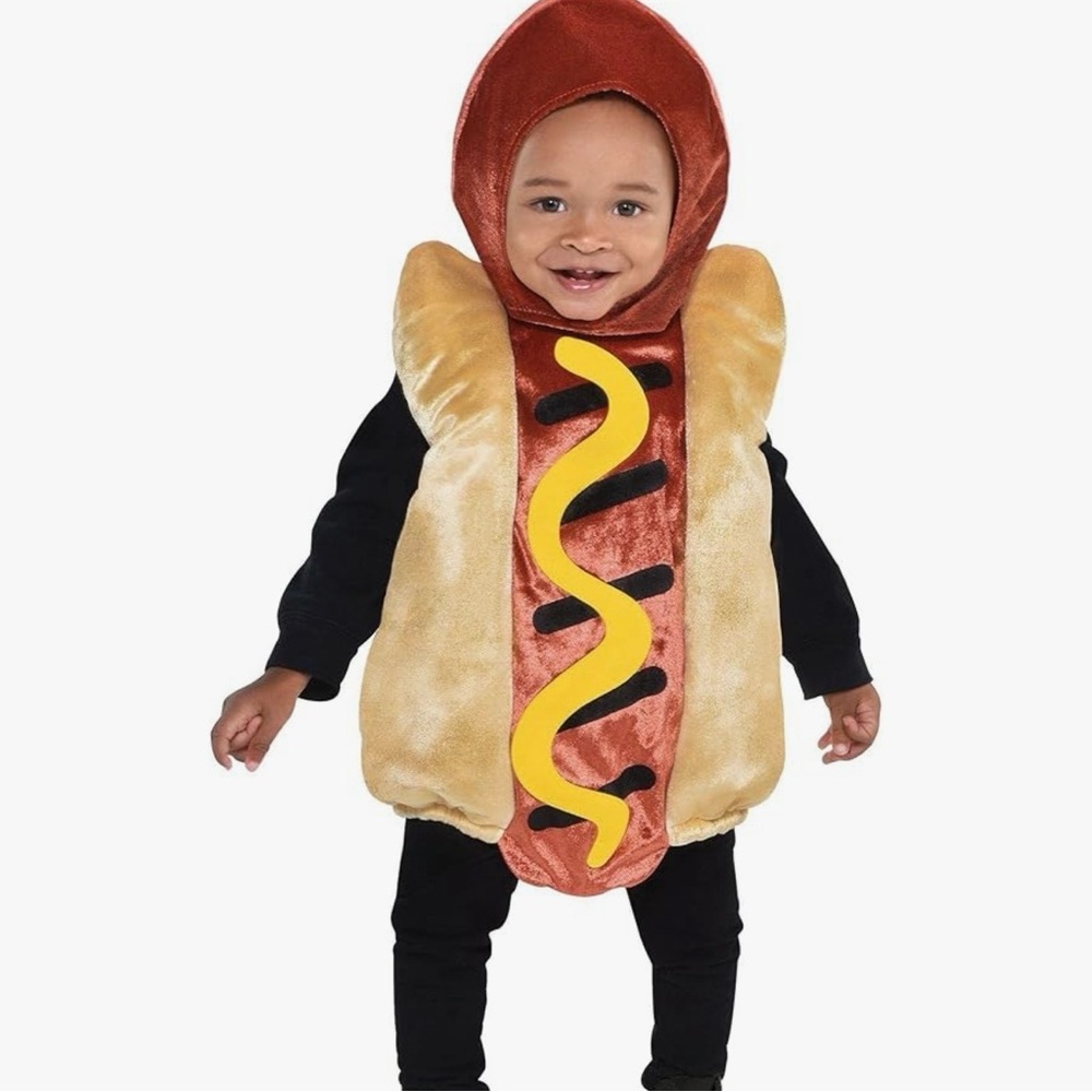 Hot Dog Kids Costume NWOT